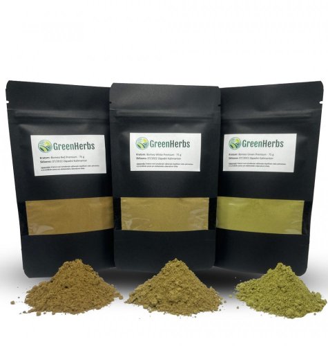 kratom druhy